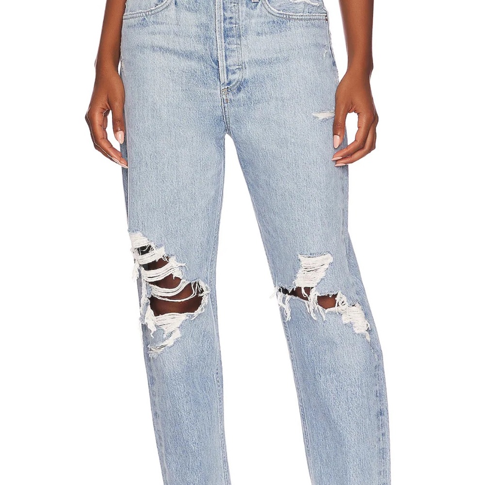 Agolde Jeans 90's Mid Rise Loose Fit in Fall Out